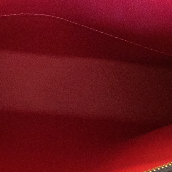 Empreinte Monogram Toiletry Pouch 26 Marine Rouge. - Picture 4 of 7